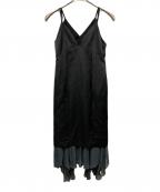 MURRALミューラル）の古着「Flutters camisole dress」｜ブラック