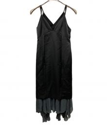 MURRAL（ミューラル）の古着「Flutters camisole dress」｜ブラック