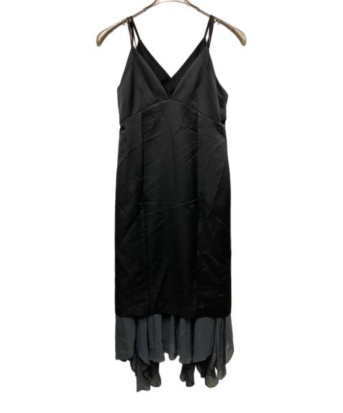 MURRAL（ミューラル）MURRAL (ミューラル) Flutters camisole dress ブラック サイズ:1の古着・服飾アイテム