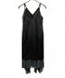 MURRAL（ミューラル）の古着「Flutters camisole dress」｜ブラック