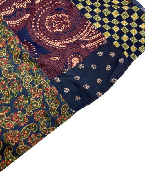 MALION VINTAGE（マリオンヴィンテージ）MALION VINTAGE (マリオンヴィンテージ) パッチワークキャミソールワンピース ネイビー サイズ:Freeの古着・服飾アイテム
