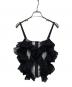 amphi (アンフィ) HOUGA (ホウガ) RUFFLED TOPS ブラック サイズ:M：9000円