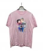 SUPREMEシュプリーム）の古着「Kiss Tee」｜ピンク