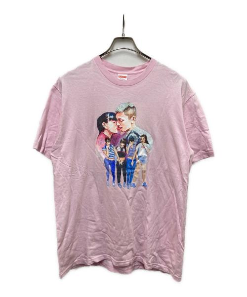 SUPREME（シュプリーム）SUPREME (シュプリーム) Kiss Tee ピンク サイズ:SIZE Mの古着・服飾アイテム