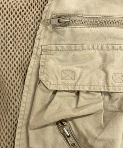BANANA REPUBLIC（バナナリパブリック）BANANA REPUBLIC (バナナリパブリック) 90Sサファリベスト ベージュ サイズ:Mの古着・服飾アイテム