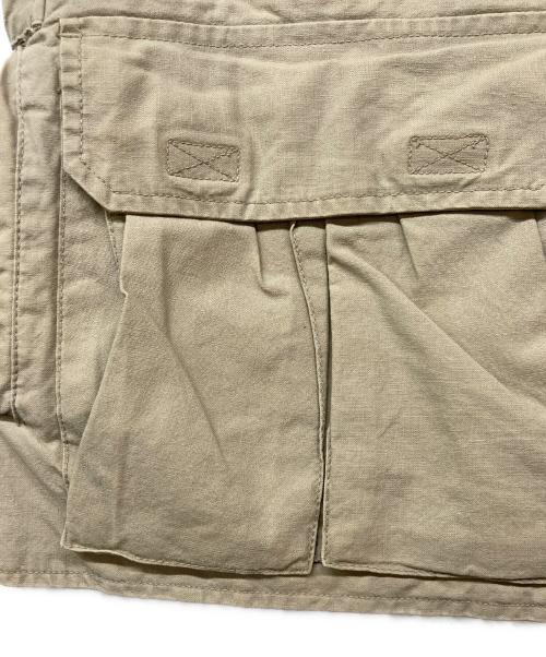 BANANA REPUBLIC（バナナリパブリック）BANANA REPUBLIC (バナナリパブリック) 90Sサファリベスト ベージュ サイズ:Mの古着・服飾アイテム