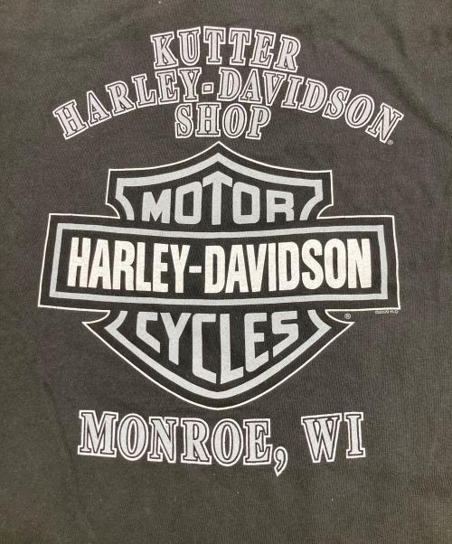 HARLEY-DAVIDSON（ハーレーダビッドソン）HARLEY-DAVIDSON (ハーレーダビッドソン) ホークスプリントTEE ブラック サイズ:XLの古着・服飾アイテム