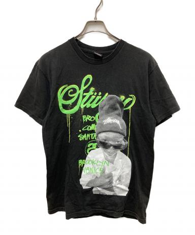 00s Old Stussy ブラック パーカー キッズフォト M 中古・古着通販】stussy (ステューシー) キッズフォトプリントTシャツ