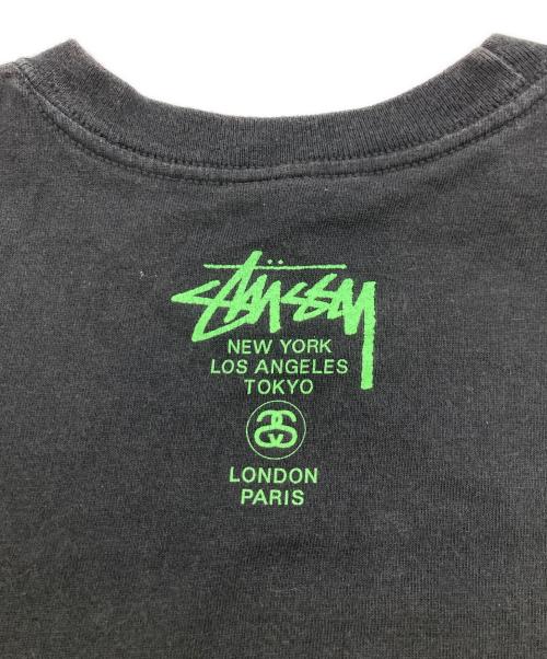 stussy（ステューシー）stussy (ステューシー) キッズフォトプリントTシャツ ブラック サイズ:SIZE Mの古着・服飾アイテム