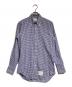 Thom Browne（トムブラウン）の古着「ギンガムチェックシャツ/gingham check shirt」｜ネイビー