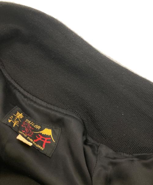 東洋エンタープライズ（トウヨウエンタープライズ）東洋エンタープライズ (トウヨウエンタープライズ) 般若心経 ベルベットスタジャン ブラック サイズ:Mの古着・服飾アイテム