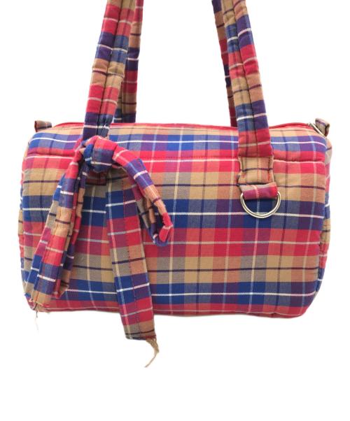 Diane V（-）Diane V (-) PinkPantheress Bag Check レッドの古着・服飾アイテム