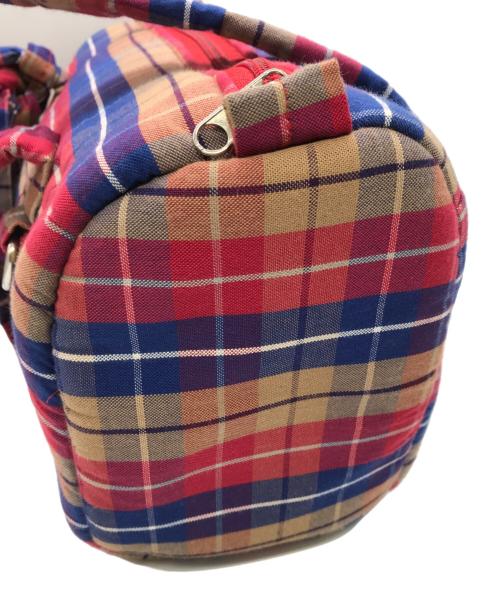 Diane V（-）Diane V (-) PinkPantheress Bag Check レッドの古着・服飾アイテム