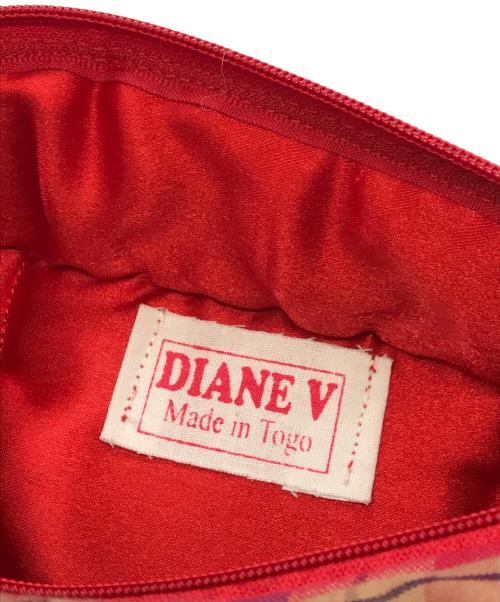 Diane V（-）Diane V (-) PinkPantheress Bag Check レッドの古着・服飾アイテム