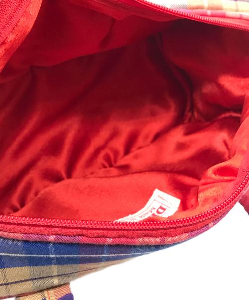 Diane V（-）Diane V (-) PinkPantheress Bag Check レッドの古着・服飾アイテム