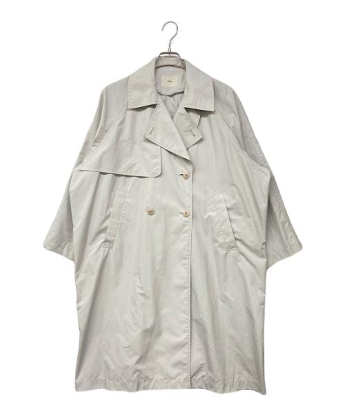 IENA（イエナ）IENA (イエナ) PE/ポプリンオーバートレンチコート グレー サイズ:38の古着・服飾アイテム