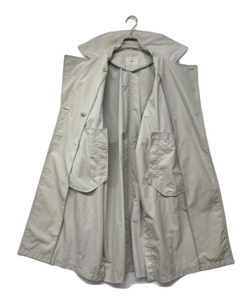IENA（イエナ）IENA (イエナ) PE/ポプリンオーバートレンチコート グレー サイズ:38の古着・服飾アイテム