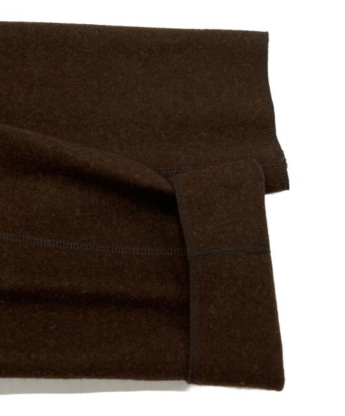 Cale（カル）Cale (カル) WOOL FELT 3B JACKET/ウールフェルトジャケット ブラウン サイズ:5の古着・服飾アイテム