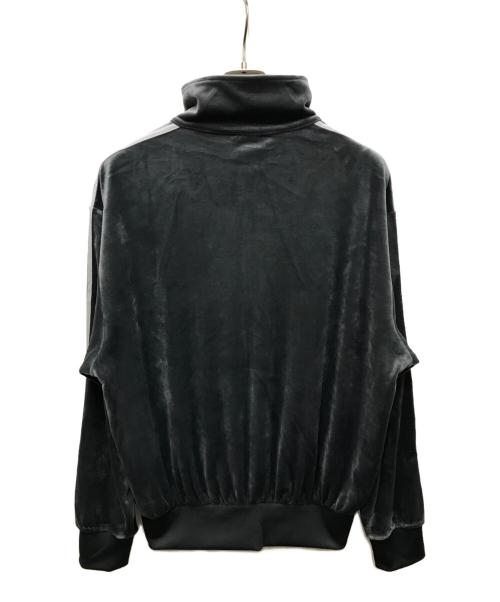 adidas（アディダス）adidas (アディダス) ファイヤーバード トラックトップ ベロア グレー サイズ:Lの古着・服飾アイテム