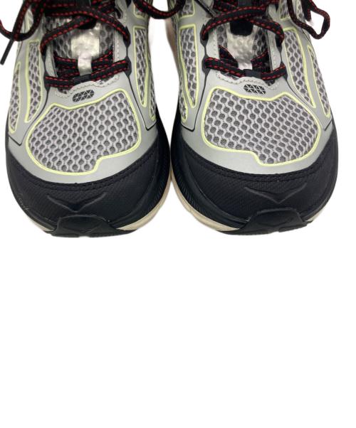 HOKAONEONE（ホカオネオネ）HOKAONEONE (ホカオネオネ) CLIFTON ONE9 グレー×ブラック サイズ:US8.5（26.5）の古着・服飾アイテム