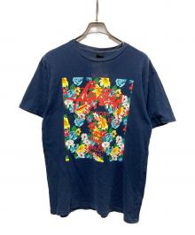 stussy（ステューシー）の古着「プリントTシャツ」｜ネイビー