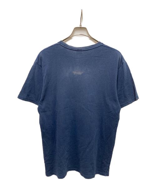 stussy（ステューシー）stussy (ステューシー) プリントTシャツ ネイビー サイズ:	SIZE Lの古着・服飾アイテム