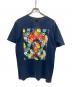 stussy（ステューシー）の古着「プリントTシャツ」｜ネイビー