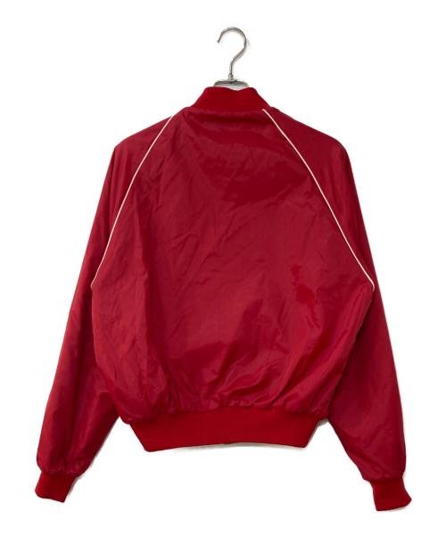 USED（ユーズド）USED (ユーズド) Budweiser. 企業ロゴリバーシブルジャケット ブラウン サイズ:LARGEの古着・服飾アイテム