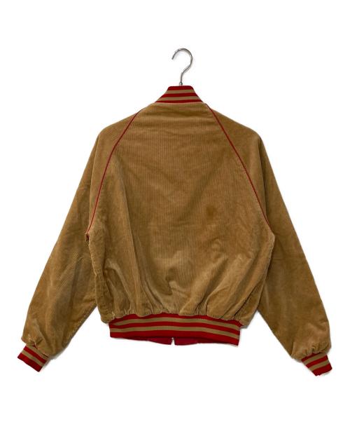 USED（ユーズド）USED (ユーズド) Budweiser. 企業ロゴリバーシブルジャケット ブラウン サイズ:LARGEの古着・服飾アイテム