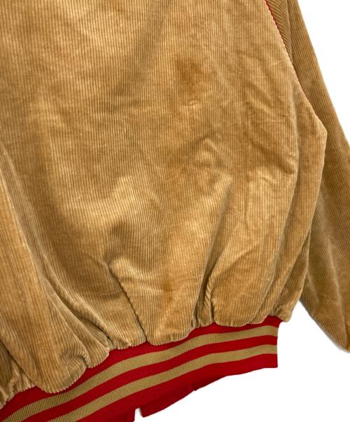 USED（ユーズド）USED (ユーズド) Budweiser. 企業ロゴリバーシブルジャケット ブラウン サイズ:LARGEの古着・服飾アイテム