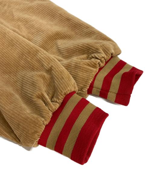 USED（ユーズド）USED (ユーズド) Budweiser. 企業ロゴリバーシブルジャケット ブラウン サイズ:LARGEの古着・服飾アイテム