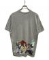 stussy (ステューシー) ヒッピープリントTシャツ グレー サイズ:M：8000円