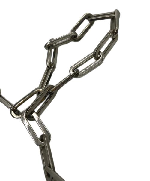 GUCCI（グッチ）GUCCI (グッチ) チェーンワンショルダーバッグ ブラックの古着・服飾アイテム