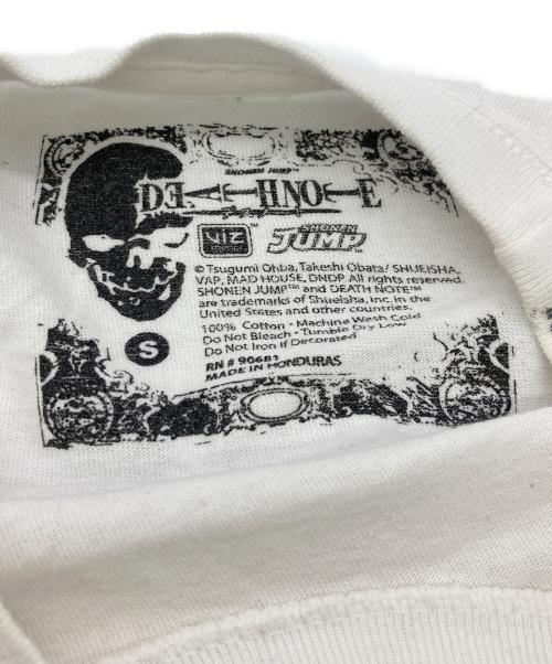 DEATHNOTE（デスノート）DEATHNOTE (デスノート) アニメーションTEE ホワイト サイズ:	SIZE Sの古着・服飾アイテム