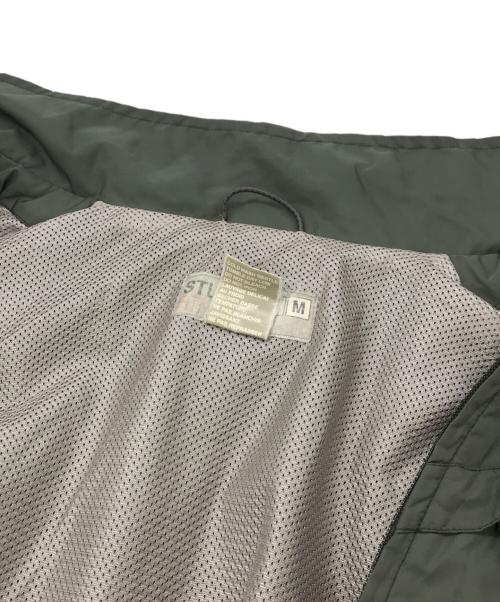 stussy（ステューシー）stussy (ステューシー) 90sナイロンテックジャケット グレー サイズ:Mの古着・服飾アイテム