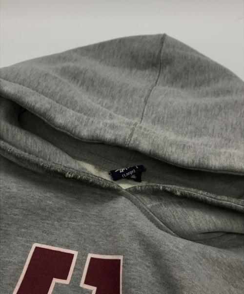 stussy（ステューシー）stussy (ステューシー) 90s USロゴプルオーバーパーカー グレー サイズ:Ｌの古着・服飾アイテム