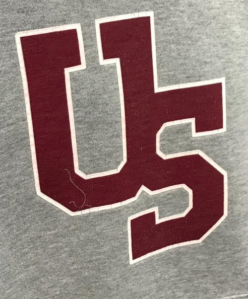 stussy（ステューシー）stussy (ステューシー) 90s USロゴプルオーバーパーカー グレー サイズ:Ｌの古着・服飾アイテム