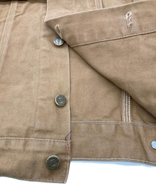 CarHartt（カーハート）CarHartt (カーハート) 80Sダックトラッカージャケット ブラウン サイズ:40の古着・服飾アイテム