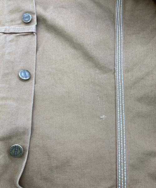 CarHartt（カーハート）CarHartt (カーハート) 80Sダックトラッカージャケット ブラウン サイズ:40の古着・服飾アイテム