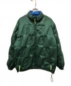 HUFハフ）の古着「ダウンジャケット」｜グリーン
