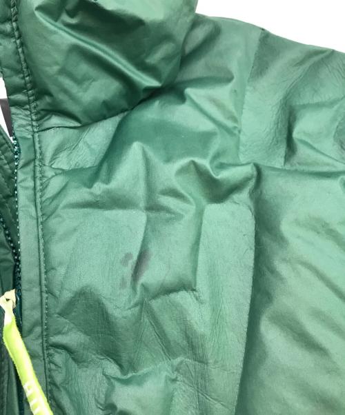 HUF（ハフ）HUF (ハフ) ダウンジャケット グリーン サイズ:Lの古着・服飾アイテム