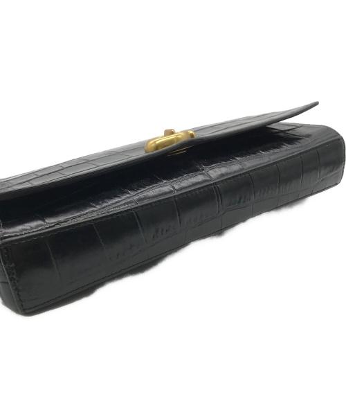 COACH（コーチ）COACH (コーチ) Alexa Turnlock Clutch/チェーンショルダーバッグ ブラックの古着・服飾アイテム