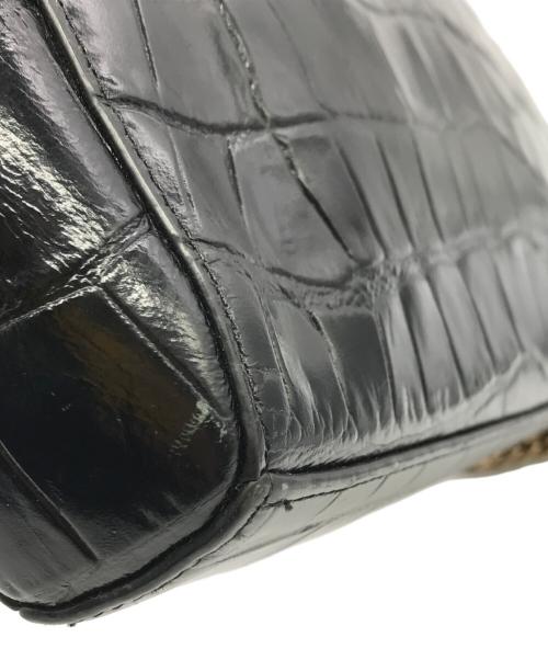 COACH（コーチ）COACH (コーチ) Alexa Turnlock Clutch/チェーンショルダーバッグ ブラックの古着・服飾アイテム