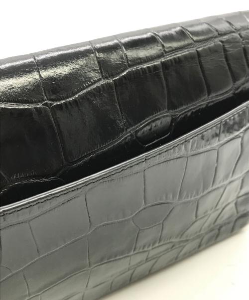 COACH（コーチ）COACH (コーチ) Alexa Turnlock Clutch/チェーンショルダーバッグ ブラックの古着・服飾アイテム