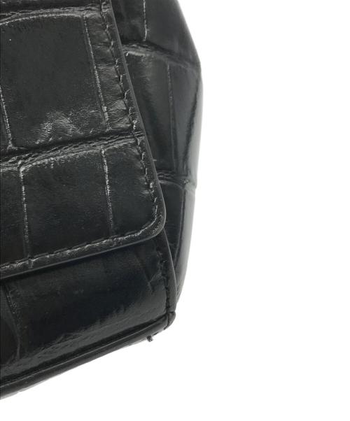 COACH（コーチ）COACH (コーチ) Alexa Turnlock Clutch/チェーンショルダーバッグ ブラックの古着・服飾アイテム