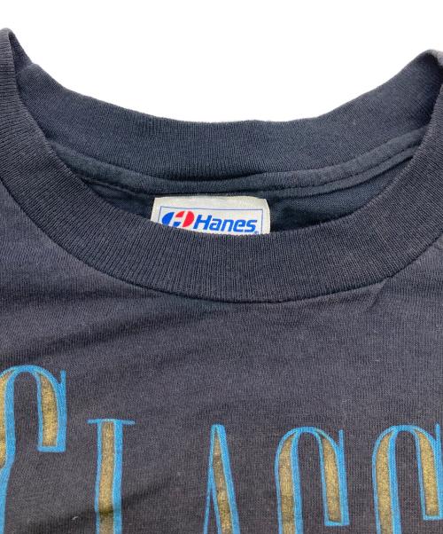 Hanes（ヘインズ）Hanes (ヘインズ) 90sバンドプリントTシャツ ブラック サイズ:XLの古着・服飾アイテム