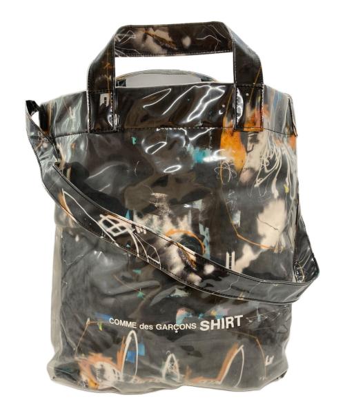 COMME des GARCONS SHIRT（コムデギャルソンシャツ）COMME des GARCONS SHIRT (コムデギャルソンシャツ) FUTURA (フューチュラ) PVCバッグ ブラックの古着・服飾アイテム