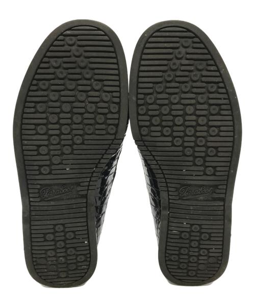 PARABOOT（パラブーツ）PARABOOT (パラブーツ) BEAMS (ビームス) CORSICA クロコ ブラック サイズ:7 1/2の古着・服飾アイテム