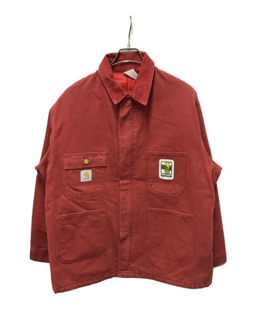 CarHartt（カーハート）CarHartt (カーハート) 80S比翼ミシガンチョアコート レッド サイズ:-の古着・服飾アイテム