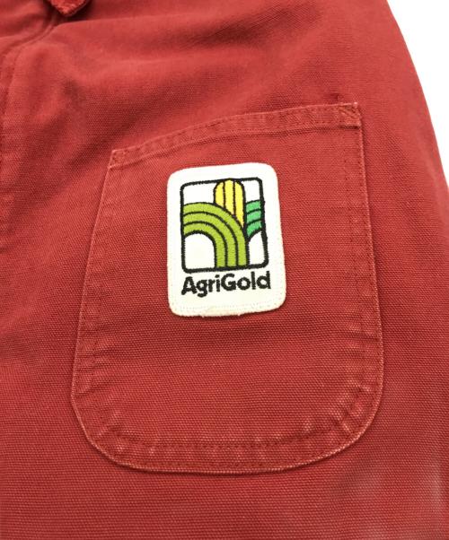 CarHartt（カーハート）CarHartt (カーハート) 80S比翼ミシガンチョアコート レッド サイズ:-の古着・服飾アイテム